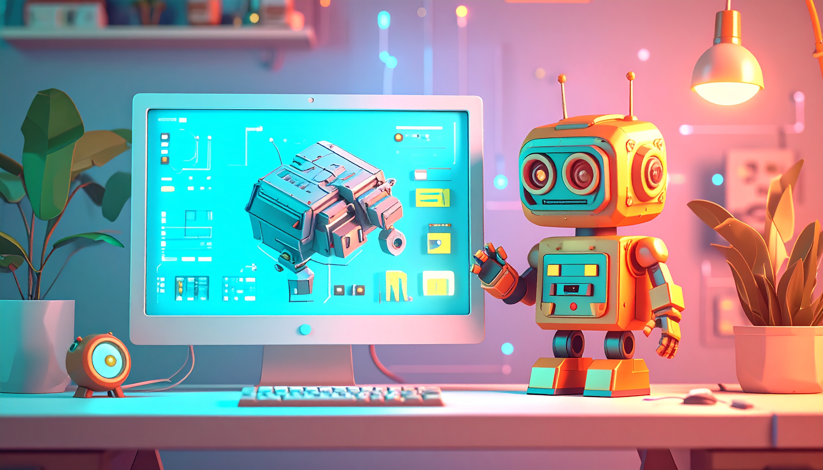 Terminal-Fenster mit Code